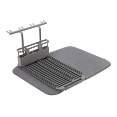 Umbra Udry Dish Rack With Drying Mat