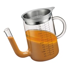 Kuchenprofi Fat Separator Glass Jug, 1L