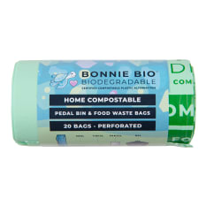 Bonnie Bio Compostable 3-5L Small Pedal Bin Bags, Pack of 20