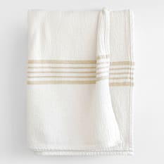 Barrydale Hand Weavers Country Striped End Rectangular Tablecloth