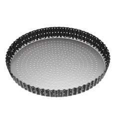 MasterClass Crusty Bake Non-Stick Fluted Round Quiche Tin, 28cm