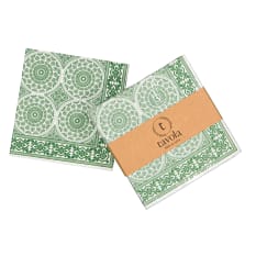 Tavola Shweshwe Biodegradable Paper Napkins, Pack of 25