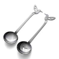 Carrol Boyes Hummingbird Medium Salad Servers, Set of 2