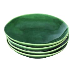 Mervyn Gers Glazed Stoneware Pasta Bowls, Set of 4