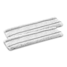 Karcher Replacement Microfibre Cleaning Cloths for WV50 Window Cleaner, Pack of 2