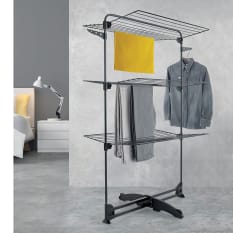 Metaltex Storm Onyx 3-Tier Laundry Dryer, 34m