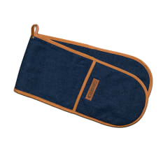 Le Creuset Denim Double Oven Glove