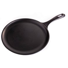 Victoria Enamelled Cast Iron Griddle Pan, 25cm