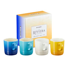 Le Creuset Riviera Collection Mugs, Set of 4