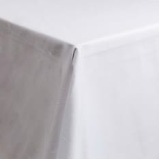 DSA White Pure Cotton Rectangular Tablecloth