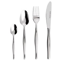 Eetrite Slimline Cutlery Set, 24-Piece