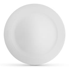 Noritake Arctic White Fish Plates, Set of 4