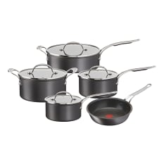 Tefal Jamie Oliver Cook's Classic Pot Set, Stainless Steel, Silver, 7 Pieces