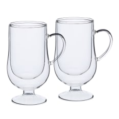 La Cafetiere Double Walled Irish Coffee Glasses