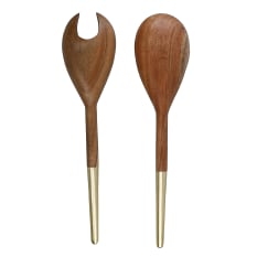 Artesa Acacia Wood Salad Servers, Set of 2