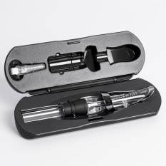 VinOair Premier Wine Aerator with Gravity Lid, Filter And Travel Case