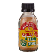 Mercado Chipotle Chilli and Lime Salt, 100ml