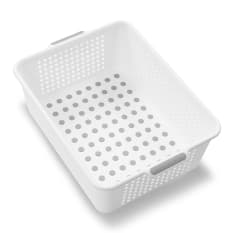 Madesmart Classic Antimicrobial Medium Storage Basket
