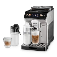 DeLonghi Eletta Explore Hot & Cold Bean-to-Cup Coffee Machine, ECAM450.55S