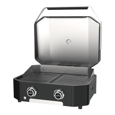 Cozze 2 Burner Gas Plancha 600 with Lid