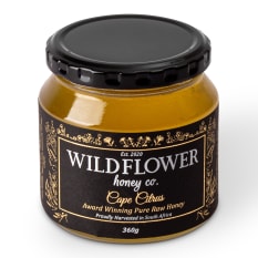 Wildflower Honey Co Cape Citrus Boutique Honey, 360g