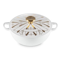 Le Creuset Art Deco Cast Iron Casserole, 3.1L