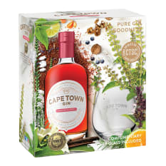 Cape Town Gin Company Rooibos Red Gin & Glass Gift Pack