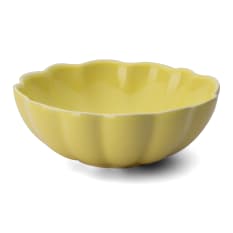 Yuppiechef Yellow Scalloped Cereal Bowls, Set of 4