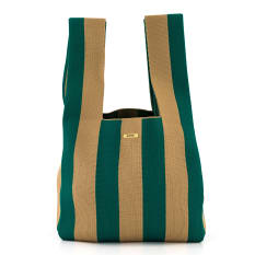 Porter Emerald & Stone Striped Maxi Shopper