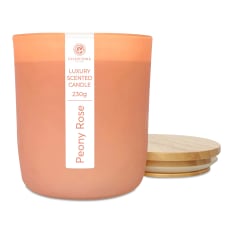 Charisma Candles Peony Rose Serenity Luxury Scented Candle, 230g