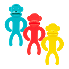 Kikkerland Sock Monkeys, Set of 12