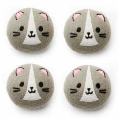 Kikkerland Cat Dryer Buddies, Set of 4