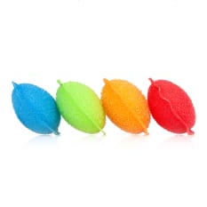 Kikkerland Bottle Scrubbies, Set of 4