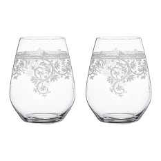 Spiegelau Crystal Arabesque Tumblers, Set of 2