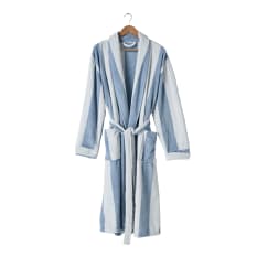 Linen House Cornflower Blue Ocean City Bathrobe