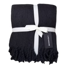 Linen House Steel Embrace Throw