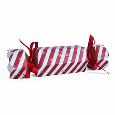 Ma Mere Confections Chocolate Coated Almond Nougat in Festive Red & Cream Cracker, 200g