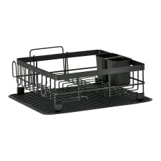 Kitchen Pro Tidy Dish Rack with Silicone Mat