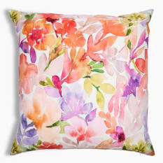 Thread Office Mandarin Styvan Printed Scatter Cushion Cover, 60cm x 60cm