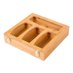 Trendz Of Today Bamboo Holder for Zip Lock Bags