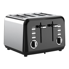 Swan Townhouse Stainless Steel 4-Slice Toaster, 1850W