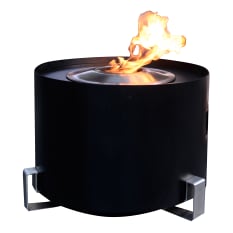 Signi Fires 600 Round Biofuel Fire Pit with 10L BIO Ethanol