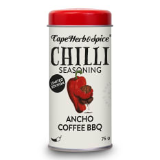 Cape Herb & Spice Ancho Coffee BBQ Chilli Seasoning, 75g