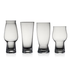 Lyngby Glas Krystal Special Beer Glasses, Set of 4