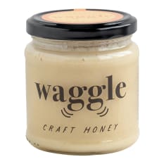 Waggle Craft Lemon & Ginger Creamed Honey, 340g