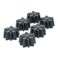Blomsterbergs Flower Muffin Moulds, Set of 6