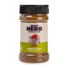 Braai Hero Lemon & Herb Rub, 300ml