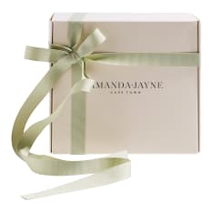 Amanda Jayne Seasoned Gold Tin Candle Festive Gift Set