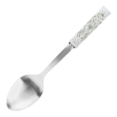 Laura Ashley Stainless Steel Serving Spoon with Ceramic Handle