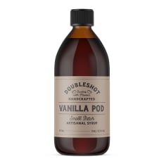 Doubleshot Coffee & Tea Naturally Flavoured Vanilla Pod Syrup, 475ml